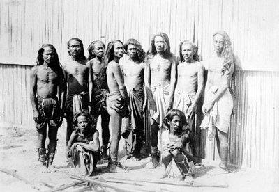 Dacoits Captured in the Ye U Jungle, c.1880 by Felice Beato